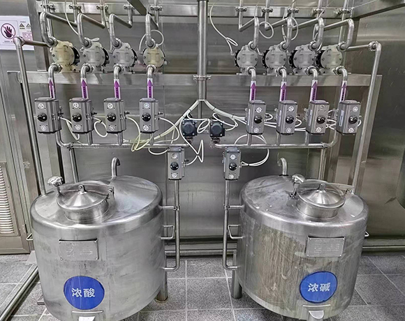多聯(lián)機(jī)酸堿自動計量加注系統(tǒng)